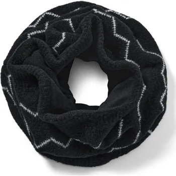 Šála 671008 - Tchibo - Pletená kruhová šála - barva: černá