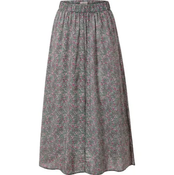 Dámská sukně 658005 - Tchibo - Květovaná sukně midi - pro ženy - vel. 44 - barva: vícebarevná/květovaný