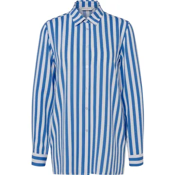 698638 - Tchibo - Proužkovaná halenka - pro ženy - vel. 44 - barva: modrá/s proužky