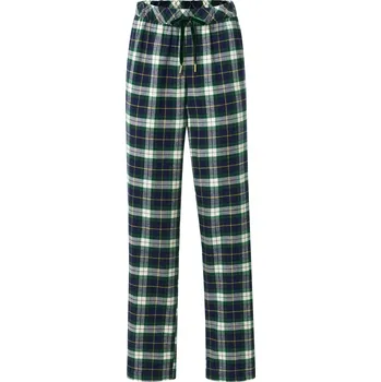 Dámské kalhoty 688352 - Tchibo - Pohodlné flanelové kalhoty - pro ženy - vel. 36 - barva: modrá/kostkovaný