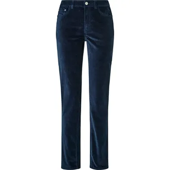 666949 - Tchibo - Sametové kalhoty - pro ženy - vel. 44 - barva: modrá