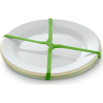 Talíř 632004 - Tchibo - Piknikové talíře - barva: bílá