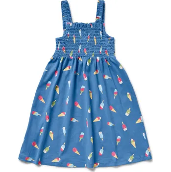 Dámské šaty 698044 - Tchibo - Šaty - pro dívky - vel. 122/128 - barva: modrá