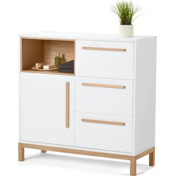 Koupelnový nábytek 712835 - Tchibo - Koupelnová odkládací skříňka ‚Eklund‘ - barva: bílá