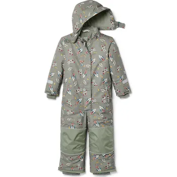 Kojenecká kombinéza 685157 - Tchibo - Dětská zimní kombinéza - pro miminko - vel. 74/80 - barva: zelená/s potiskem