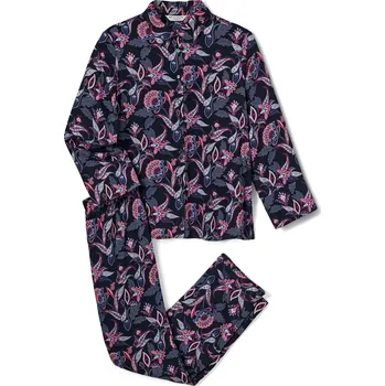 Dámské pyžamo 688177 - Tchibo - Tkané pyžamo - pro ženy - vel. 38 - barva: modrá