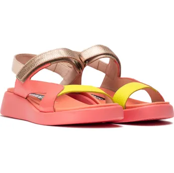 Dámské sandále WONDERS sandály korálové kožené | C-6543 CORAL CYBER Velikost: 37