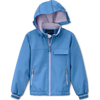 631002 - Tchibo - Softshellová bunda s recyklovaným materiálem - pro dívky - vel. 170/176 - barva: modrá