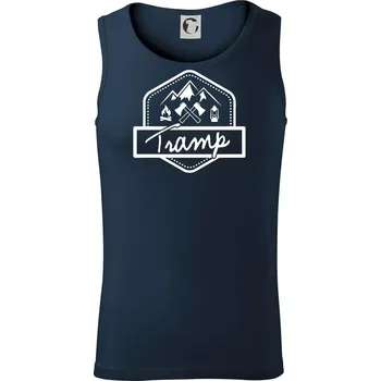 Tramp erb - Tílko pánské Core - M ( Námořní modrá (velmi tmavá - téměř černá) )