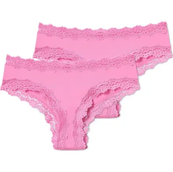 Kalhotky 639439 - Tchibo - Bokové kalhotky - pro ženy - vel. L 44/46 - barva: růžová