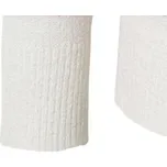 642482 - Tchibo - Pletený kabátek v buklé stylu - pro ženy - vel. L 44/46 - barva: bílá