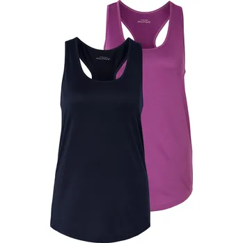 707060 - Tchibo - Funkční topy - pro ženy - vel. L 44/46 - barva: modrá