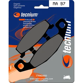 Nářadí na motocykly Brzdové destičky TECNIUM Street Organic - MA97 MA97