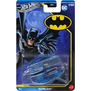 auto na autodráhu Hot Wheels Silver Series DC Batman Batplane