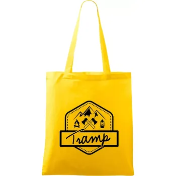 Nákupní taška Tramp erb - Taška bavlněná - 42 x 38 cm ( Žlutá )
