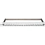 Schrack 19" patchpanel pro max. 24 keystone,neosazený,1U,RAL 7035 HSER0240GS