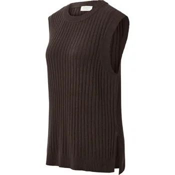 Dámská vesta 665380 - Tchibo - Pletená vesta - pro ženy - vel. M 40/42 - barva: hnědá