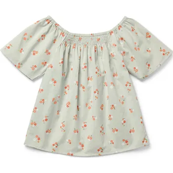 Dámská halenka 696369 - Tchibo - Dívčí halenka - pro dívky - vel. 170/176 - barva: bílá/květovaný