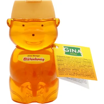 Gina květový med medvídek 250 g