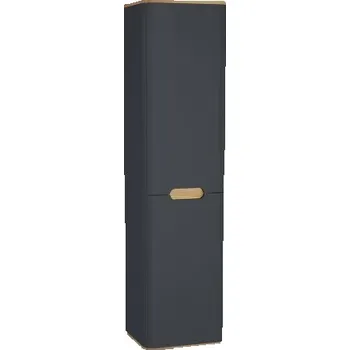 Šatní skříň Vitra SENTO vysoká skříňka 40x35x157,5 cm, 2 dvířka, panty vlevo, antracite mat