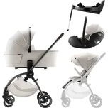 BRITAX Rio Lux Set kočárek + hluboká korba + autosedačka Baby-Safe PRO + Vario Base 5Z Soft Taupe