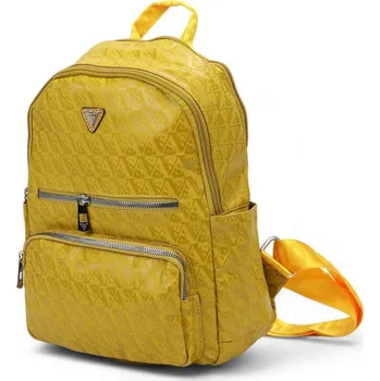 Dámský ekologický žlutý batoh Sergio Valentini 7172# střední na rameno a záda