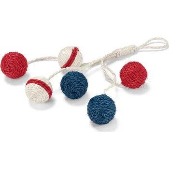 Hračka pro kočku 690041 - Tchibo - Hračka pro kočky »Chrastítko« - barva: modrá