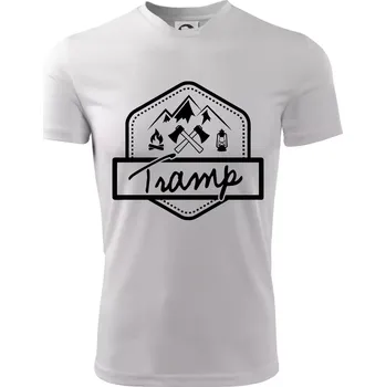 Chlapecké tričko Tramp erb - Dětské triko sportovní (dresovina) - 158 cm/12 let ( Bílá )