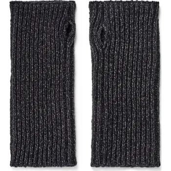 Cyklistické oblečení 689194 - Tchibo - Pletené návleky na ruce se třpytivým efektem - barva: černá