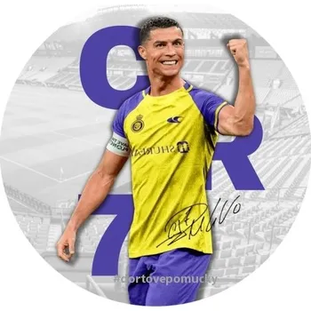 Přisada na vaření a pečení Ronaldo č.8 jedlý papír 20 cm - Úprava na přání +20 Kč / Jedlý papír / Decor gel 50 g +39 Kč