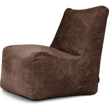 Sedací pytel Tmavě hnědý manšestrový sedací vak Seat Lounge – SLOWDOWN ID_1783242