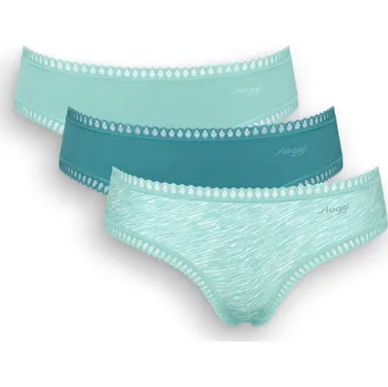 Dámské spodní prádlo 714391 - Bokové kalhotky sloggi GO Crush Hipster C3P - pro ženy - vel. XL - barva: vícebarevná