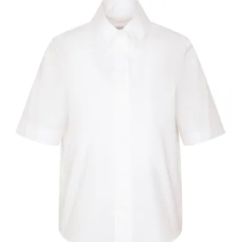 711152 - Halenka s krátkým rukávem Seidensticker - pro ženy - vel. 46 - barva: bílá