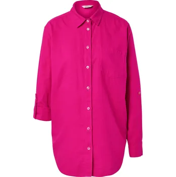 702890 - Tchibo - Dlouhá lněná halenka - pro ženy - vel. 40 - barva: růžová