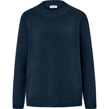 Dámský svetr 666772 - Tchibo - Pletený svetr ve vzhledu buklé - pro ženy - vel. S 36/38 - barva: modrá