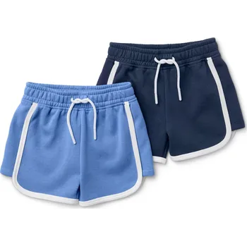 697443 - Tchibo - Dětské teplákové šortky - pro dívky - vel. 146/152 - barva: modrá