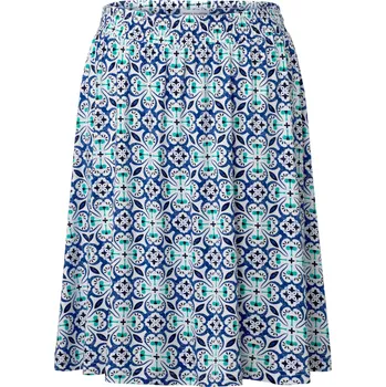 Dámská sukně 679985 - Tchibo - Žerzejová sukně s celoplošným potiskem - pro ženy - vel. S 36/38 - barva: modrá/s potiskem