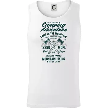 Camping Adventure Mountain hiking - Tílko pánské Core - L ( Bílá )