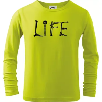Dětská móda Radiology Life - Triko dětské Long Sleeve - 158 cm/12 let ( Limetková )