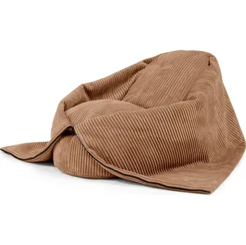 Sedací pytel Hnědý manšestrový dětský sedací vak Cocoon 80 – SLOWDOWN ID_1782946