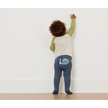 656815 - Tchibo - 4 punčocháče pro miminka a malé děti - pro ženy - vel. 122/128 - barva: modrá