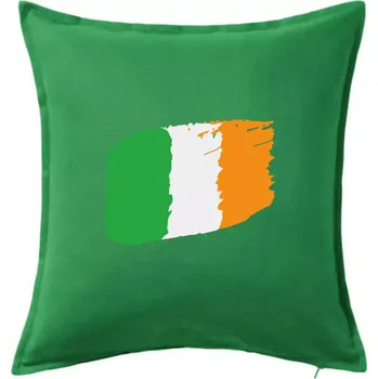 Polštář Irská vlajka - Polštář 50x50 - 50x50 - Pouze potah ( Středně zelená )