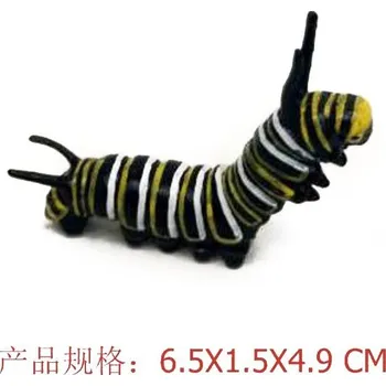 Figurka A - Figurka Housenka Monarcha stěhovavý 6,5 cm