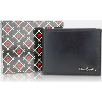 Peněženka Pánská peněženka Pierre Cardin Kožená černá horizontální Pip01 8806