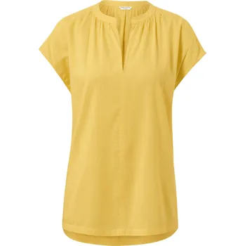 Dámská halenka 682100 - Tchibo - Halenka s krátkým rukávem - pro ženy - vel. 36 - barva: žlutá