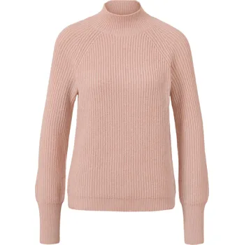 Dámské oblečení 652450 - Tchibo - Pletený svetr se stojáčkem - pro ženy - vel. L 44/46 - barva: růžová
