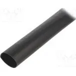 Teplem smrštitelná trubička 30mm černá