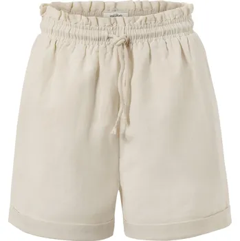 Dámské kraťasy 638827 - Tchibo - Šortky z lněné směsi - pro ženy - vel. 38 - barva: béžová