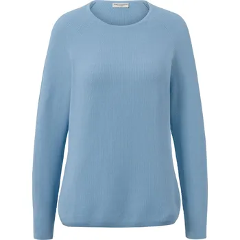 Dámský svetr 675852 - Tchibo - Pletený svetr - pro ženy - vel. XL 48/50 - barva: modrá