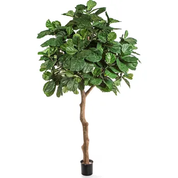 umělá květina Umělý strom Fiddle Leaf obří, 360cm